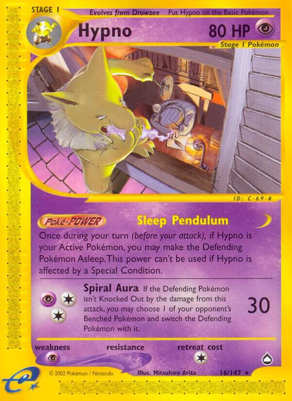Pokemon Hypno 16/147 Aquapolis