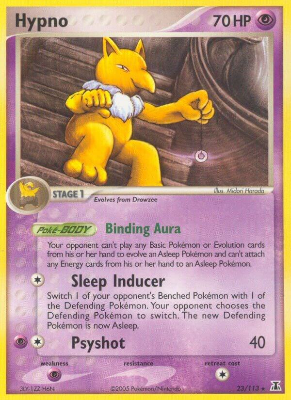 Pokemon Hypno 23/113 Delta Species