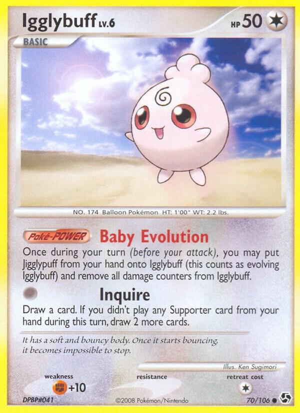 Pokemon Igglybuff 70/106 Great Encounters