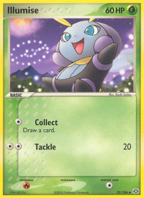 Pokemon Illumise 32/106 Emerald