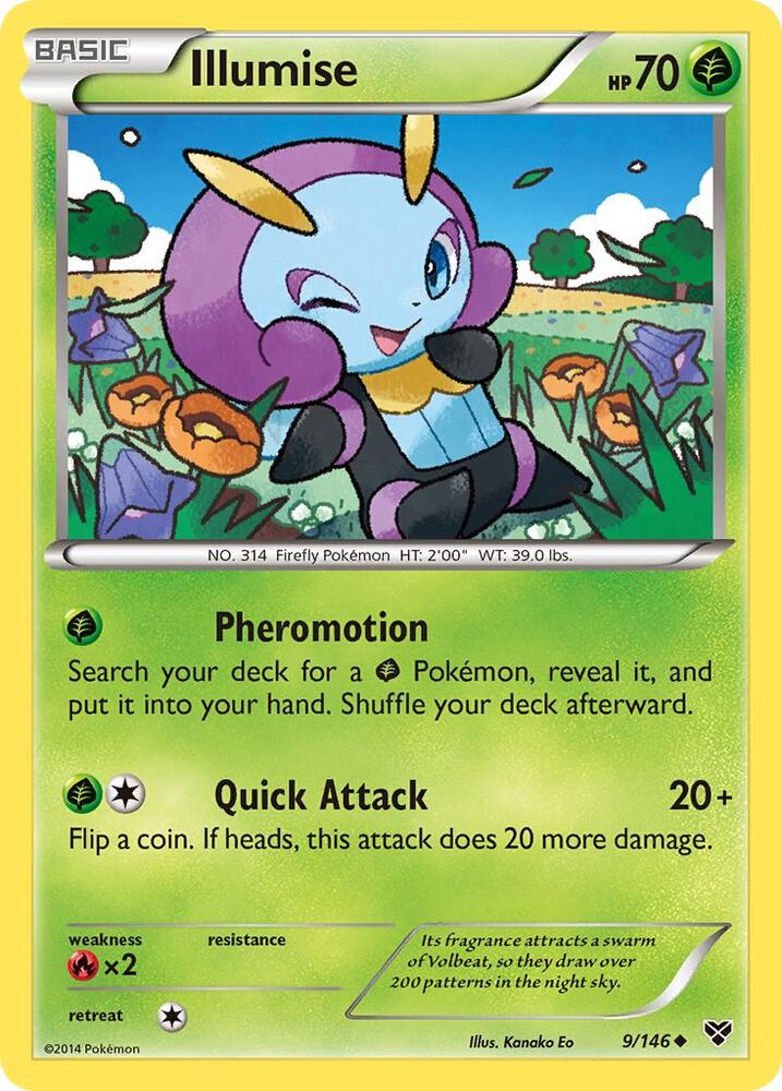 Pokemon Illumise 9/146 XY