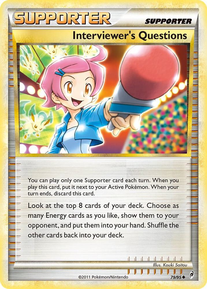 Pokemon Interviewer's Questions 79/95 Call of Legends