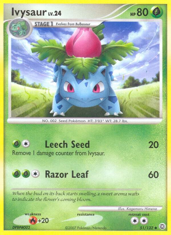 Pokemon Ivysaur 51/132 Secret Wonders