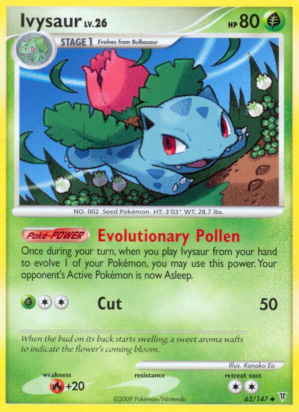 Pokemon Ivysaur 62/147 Supreme Victors