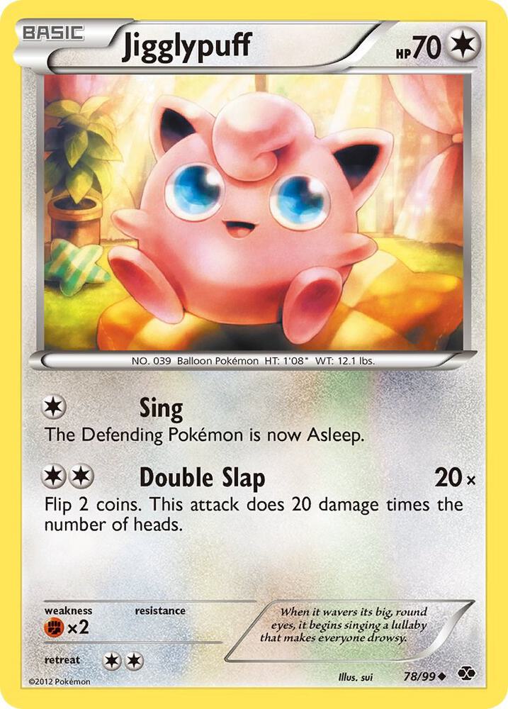 Pokemon Jigglypuff 78/99 Next Destinies