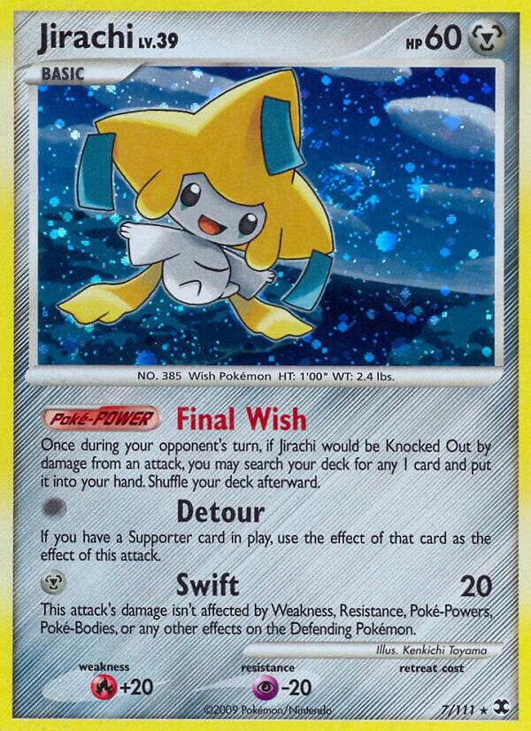 Pokemon Jirachi 7/111 Rising Rivals