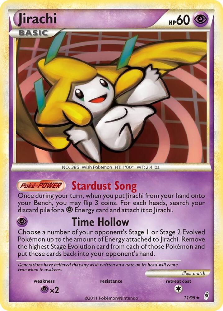Pokemon Jirachi 11/95 Call of Legends