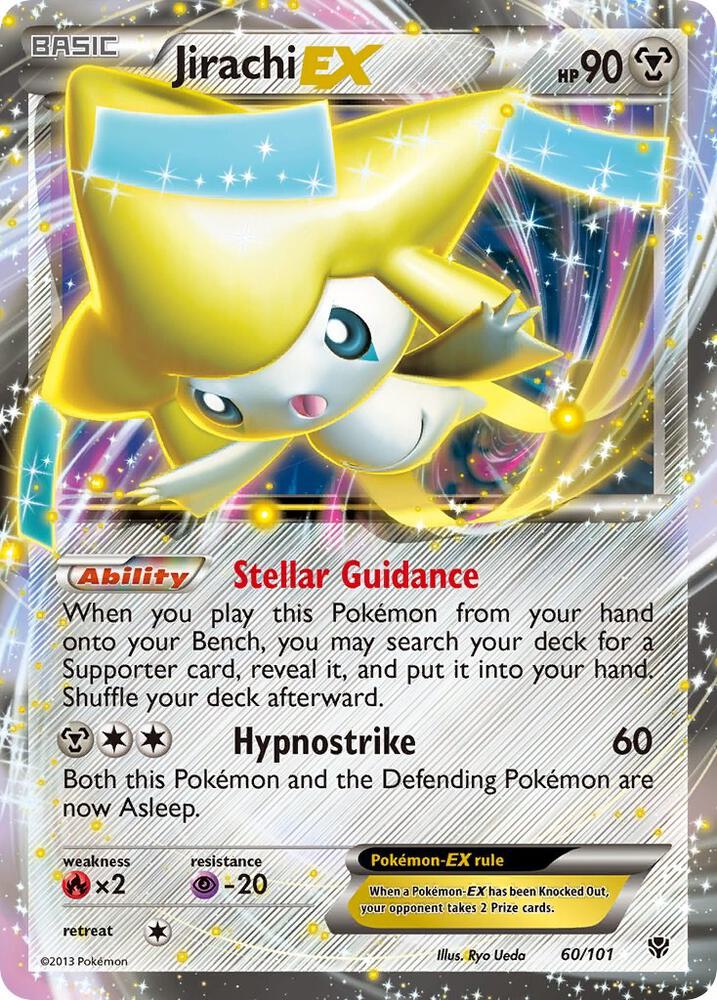 Pokemon Jirachi EX 60/101 Plasma Blast