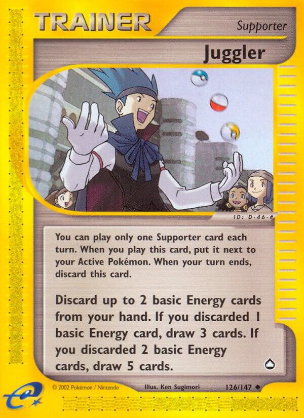 Pokemon Juggler 126/147 Aquapolis
