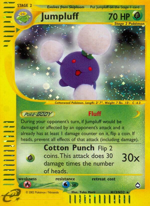 Pokemon Jumpluff H13/147 Aquapolis