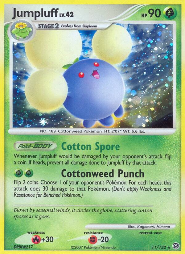 Pokemon Jumpluff 11/132 Secret Wonders