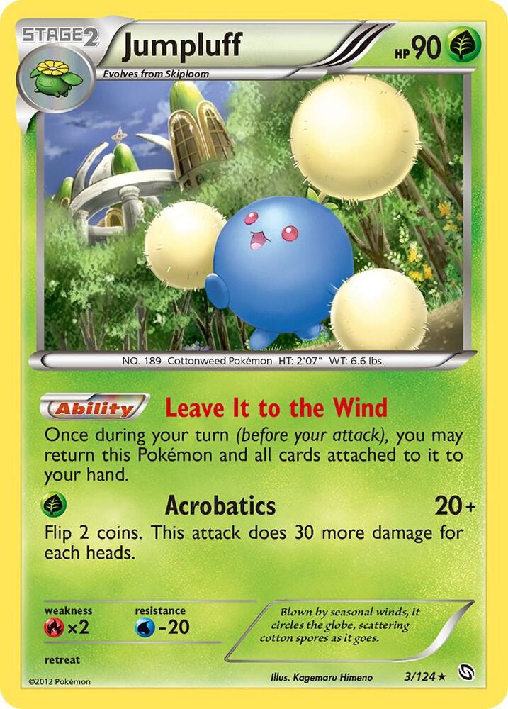 Pokemon Jumpluff 3/124 Dragons Exalted