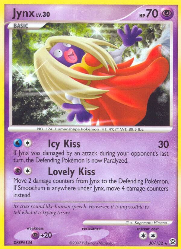 Pokemon Jynx 30/132 Secret Wonders