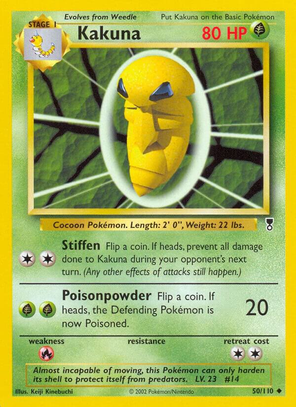 Pokemon Kakuna 50/110 Legendary Collection