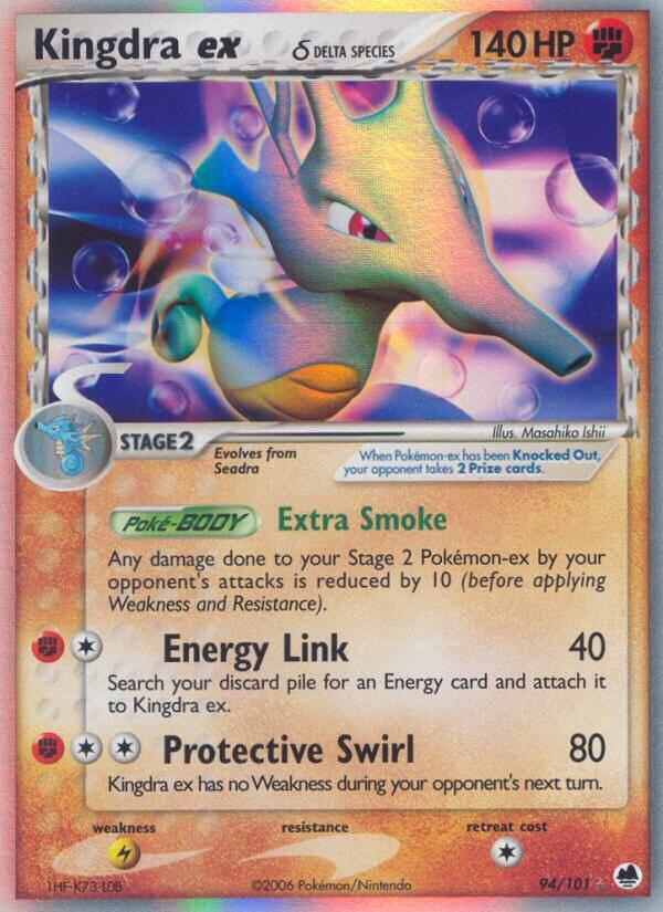 Pokemon Kingdra ex δ 94/101 Dragon Frontiers