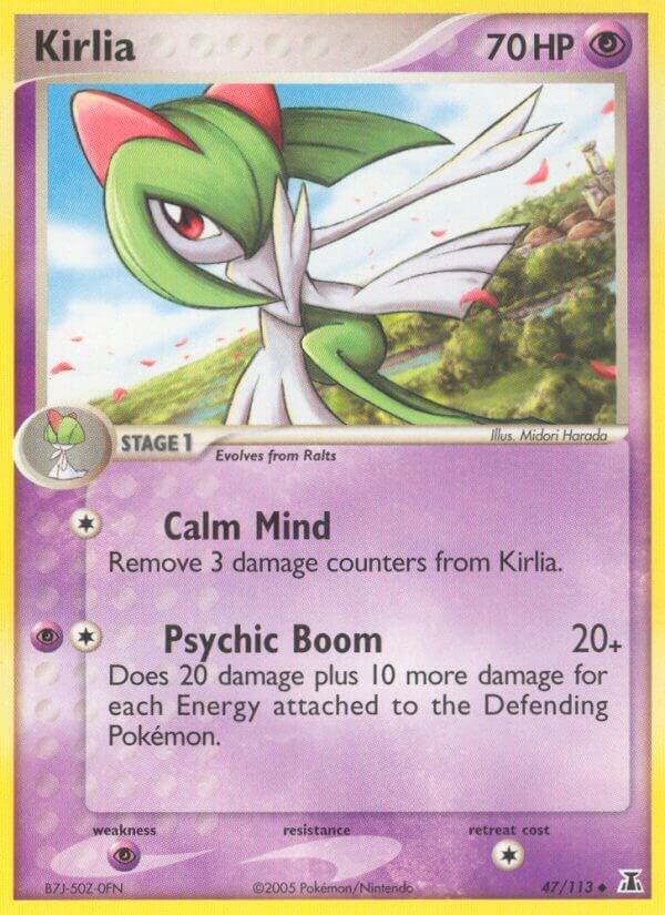 Pokemon Kirlia 47/113 Delta Species