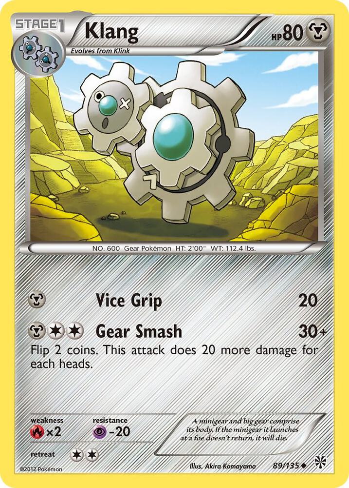 Pokemon Klang 89/135 Plasma Storm