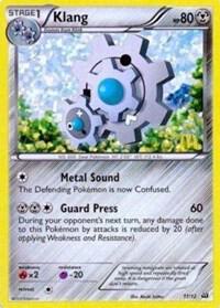 Pokemon Klang 11/12 Mcdonald's Collection 2012