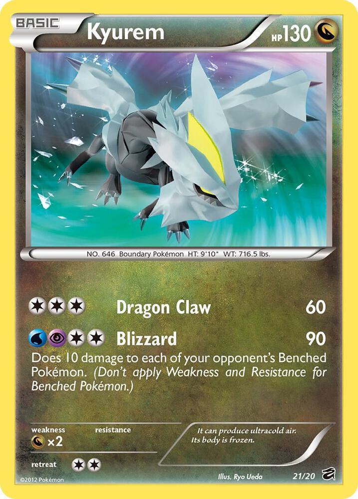 Pokemon Kyurem 21/20 Dragon Vault