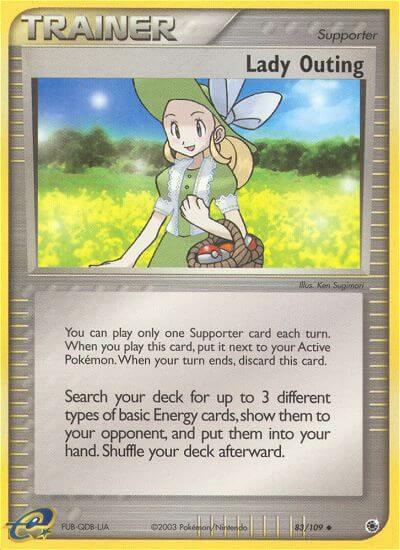 Pokemon Lady Outing 83/109 EX Ruby & Sapphire
