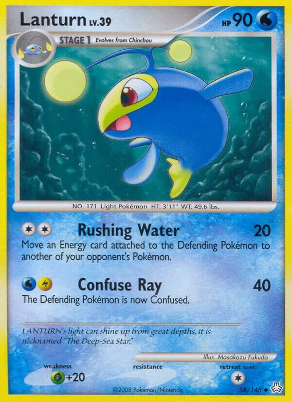Pokemon Lanturn 58/146 Legends Awakened