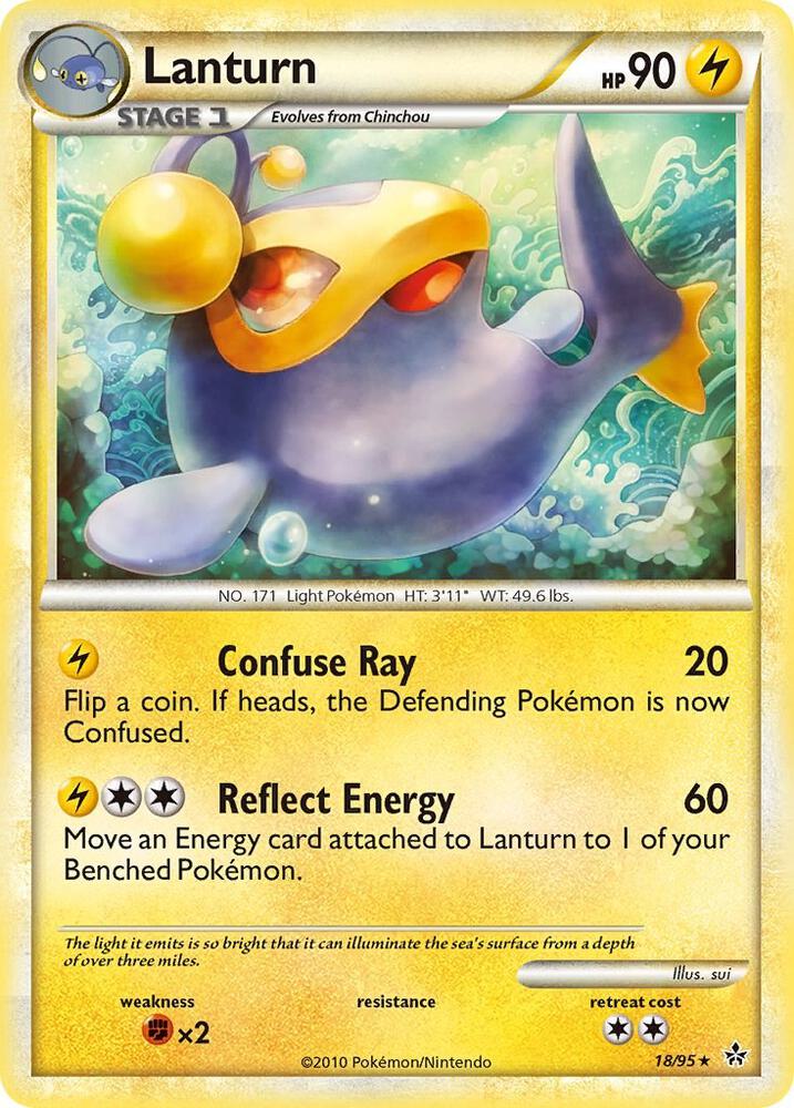 Pokemon Lanturn 18/95 Unleashed