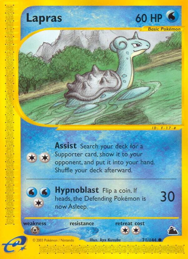 Pokemon Lapras 71/144 Skyridge