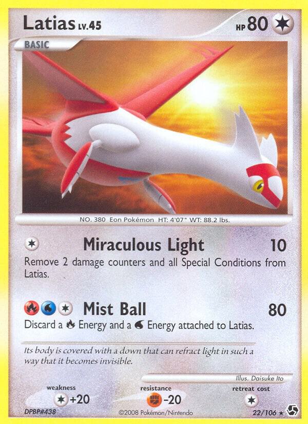 Pokemon Latias 22/106 Great Encounters