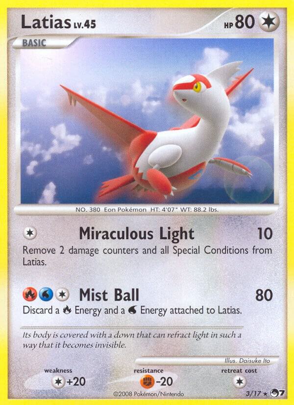 Pokemon Latias 3/17 POP Series 7
