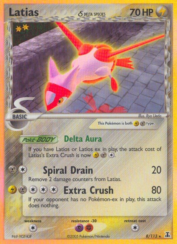 Pokemon Latias δ 8/113 Delta Species
