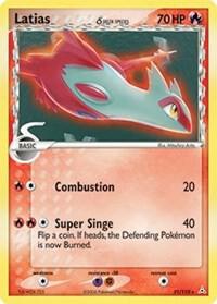 Pokemon Latias δ 21/110 Holon Phantoms