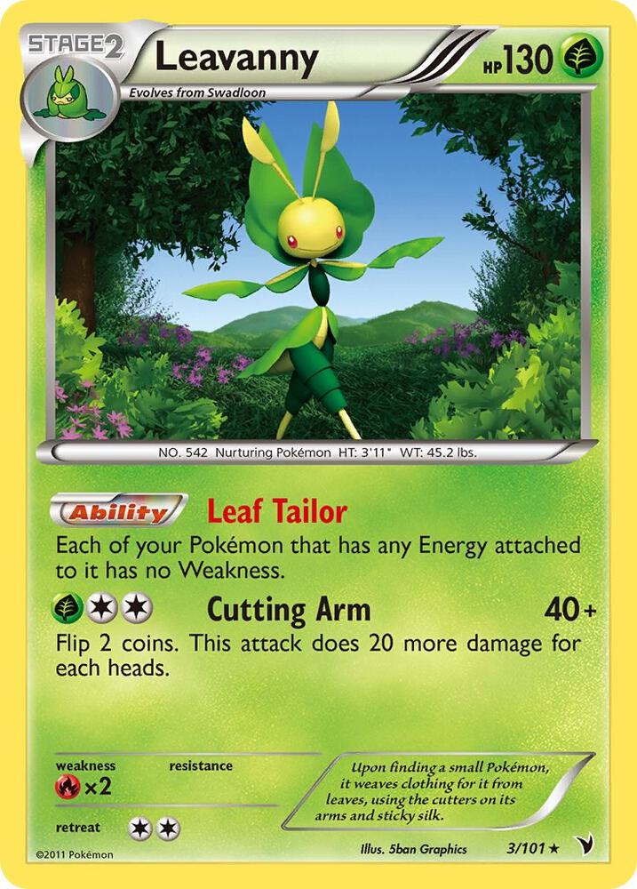 Pokemon Leavanny 3/101 Noble Victories