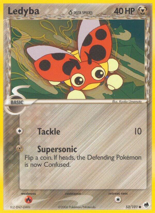 Pokemon Ledyba δ 53/101 Dragon Frontiers