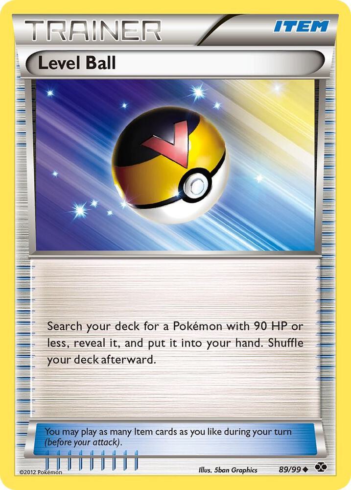 Pokemon Level Ball 89/99 Next Destinies