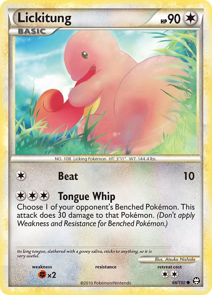 Pokemon Lickitung 66/102 Triumphant