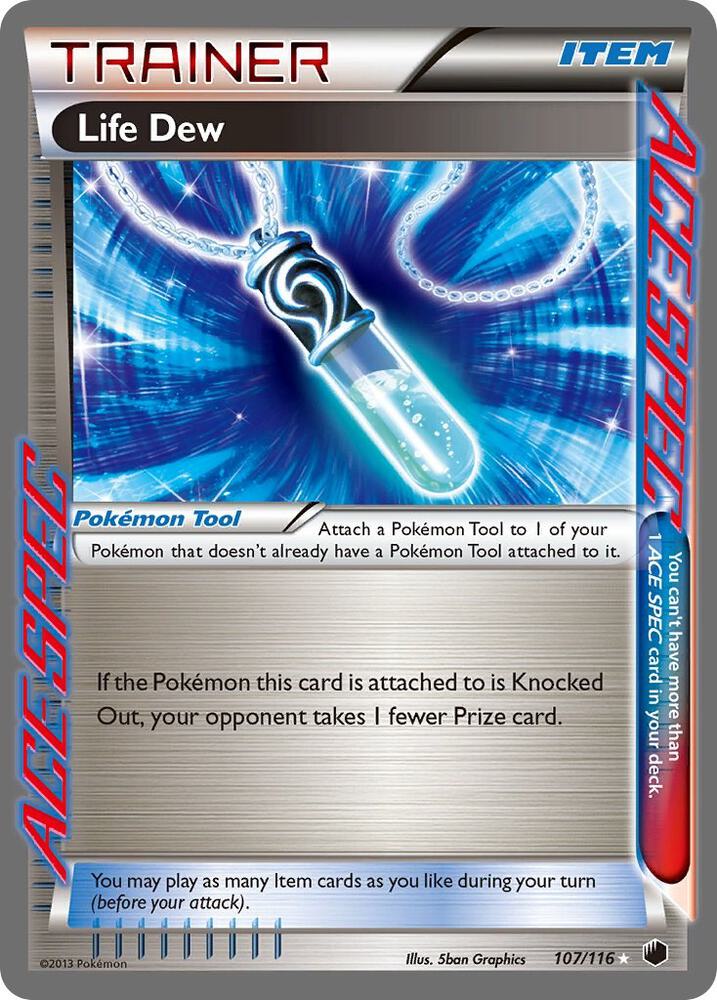 Pokemon Life Dew 107/116 Plasma Freeze