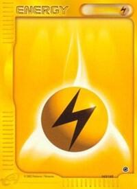 Pokemon Lightning Energy 163/165 Expedition Base Set