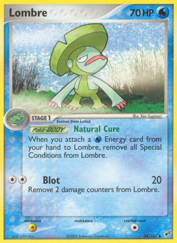 Pokemon Lombre 34/107 Deoxys
