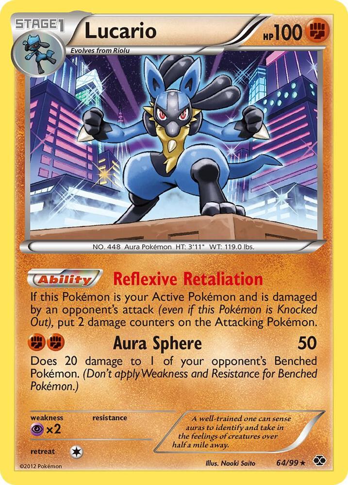Pokemon Lucario 64/99 Next Destinies