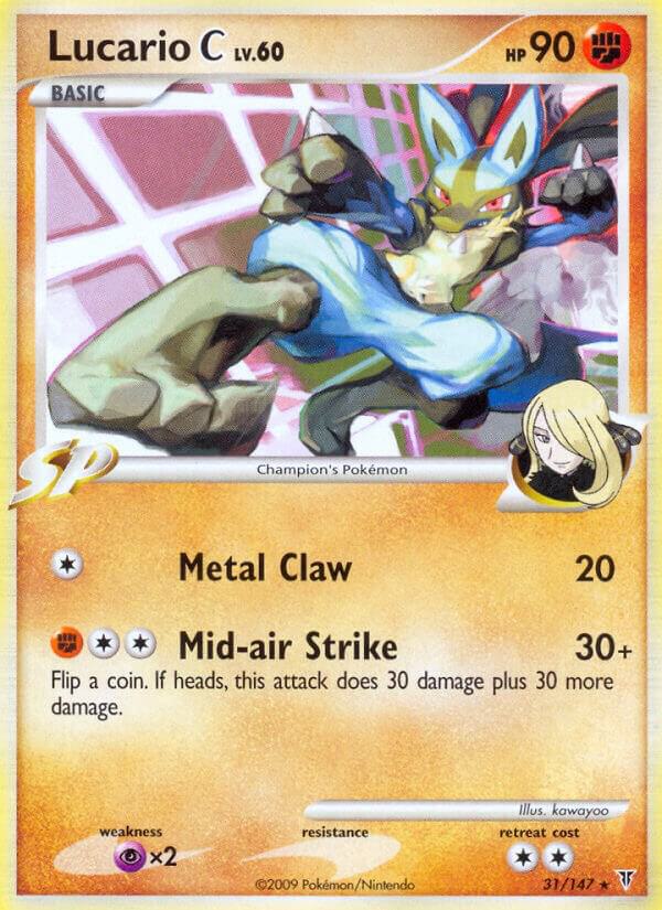 Pokemon Lucario C 31/147 Supreme Victors