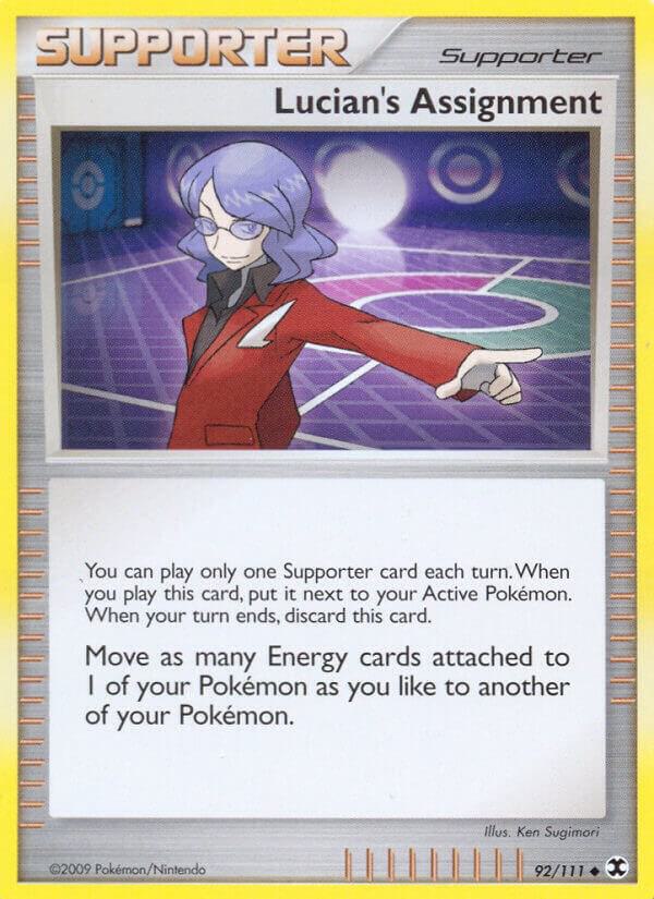 Pokemon Lucian's Assignment 92/111 Rising Rivals