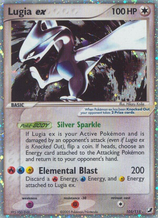 Pokemon Lugia ex 105/115 Unseen Forces