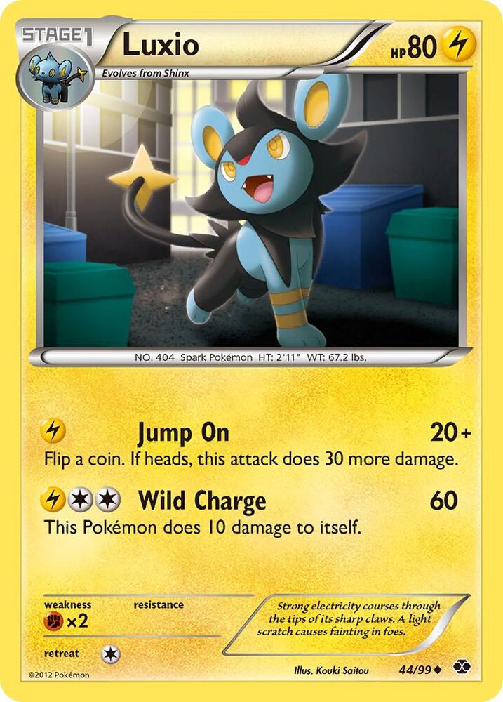 Pokemon Luxio 44/99 Next Destinies