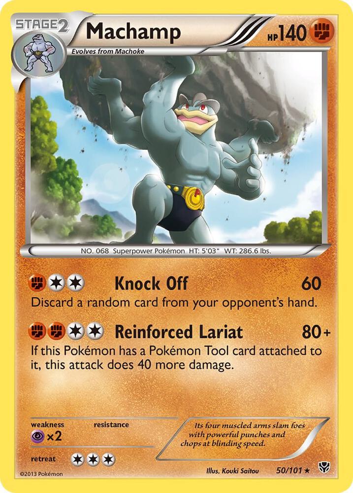 Pokemon Machamp 50/101 Plasma Blast