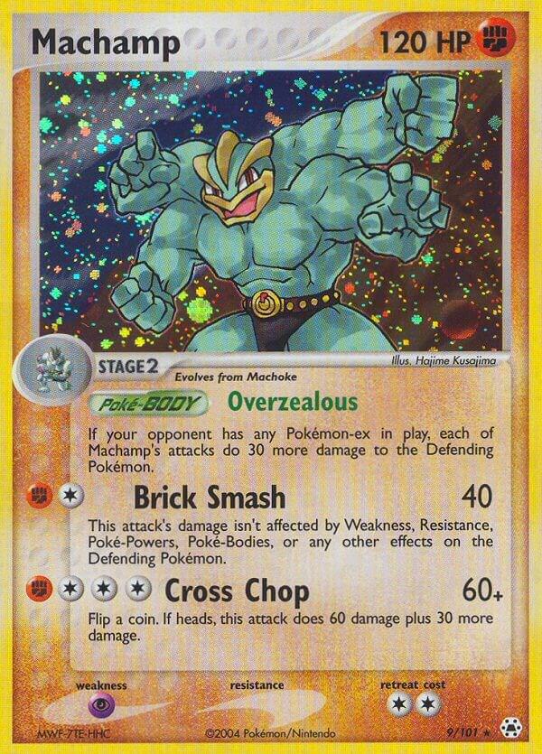Pokemon Machamp 9/101 Hidden Legends