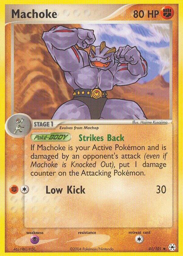 Pokemon Machoke 41/101 Hidden Legends