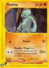 Pokemon Machop 117/165 Expedition Base Set