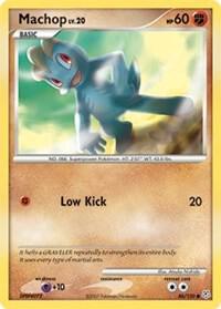 Pokemon Machop 86/130 Diamond & Pearl