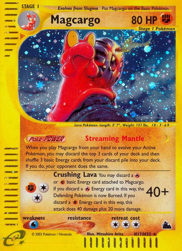 Pokemon Magcargo H17/144 Skyridge