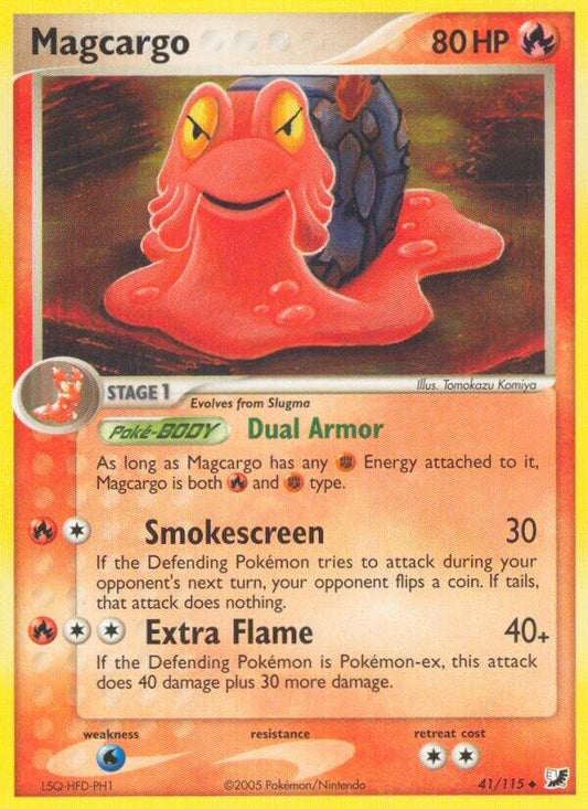 Pokemon Magcargo 41/115 Unseen Forces